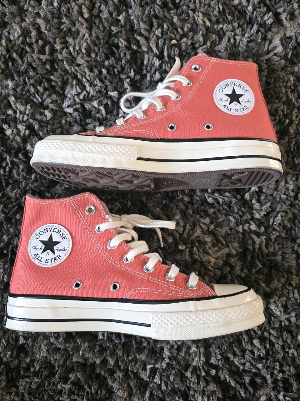 Converse Chuck Taylor 70 Hi Brushed Brass Orange A03276C Sneakers SZ W8 M6