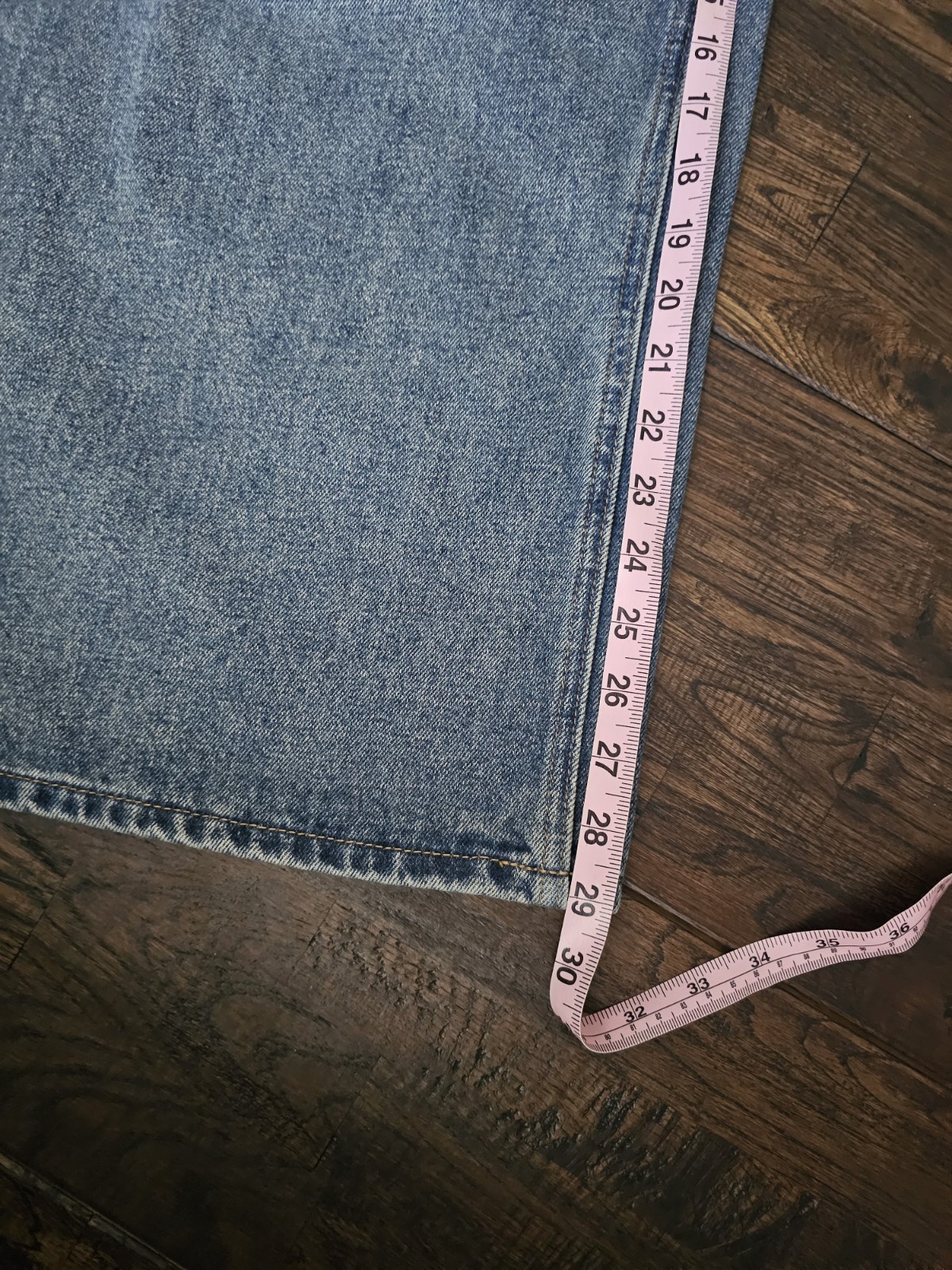 Edikted Women’s Light Wash Blue Wide-Leg High Rise 5-Pocket Jeans XS