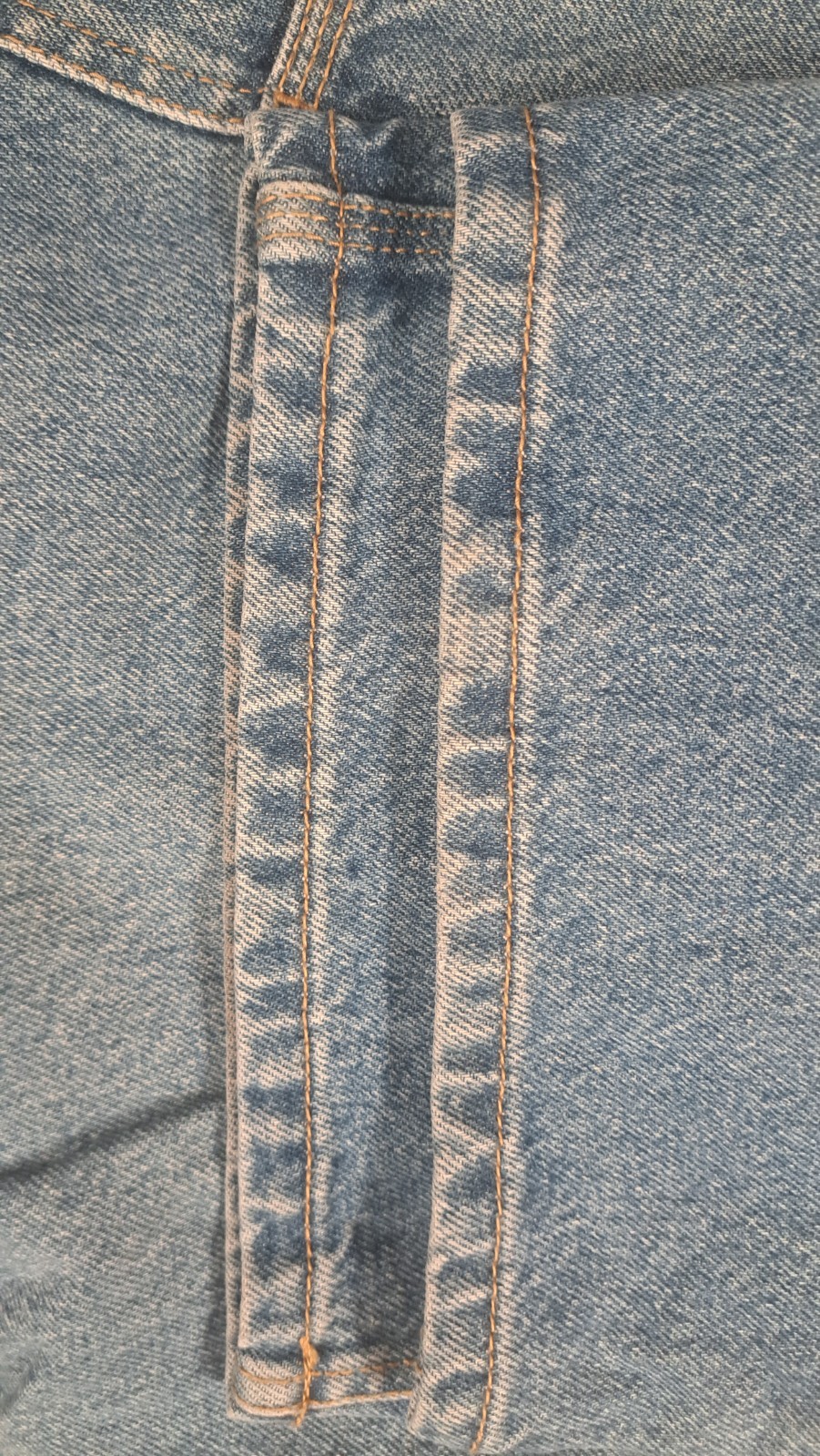 Schmitt Mens Carpenter Workwear 46×32 Indigo *See description