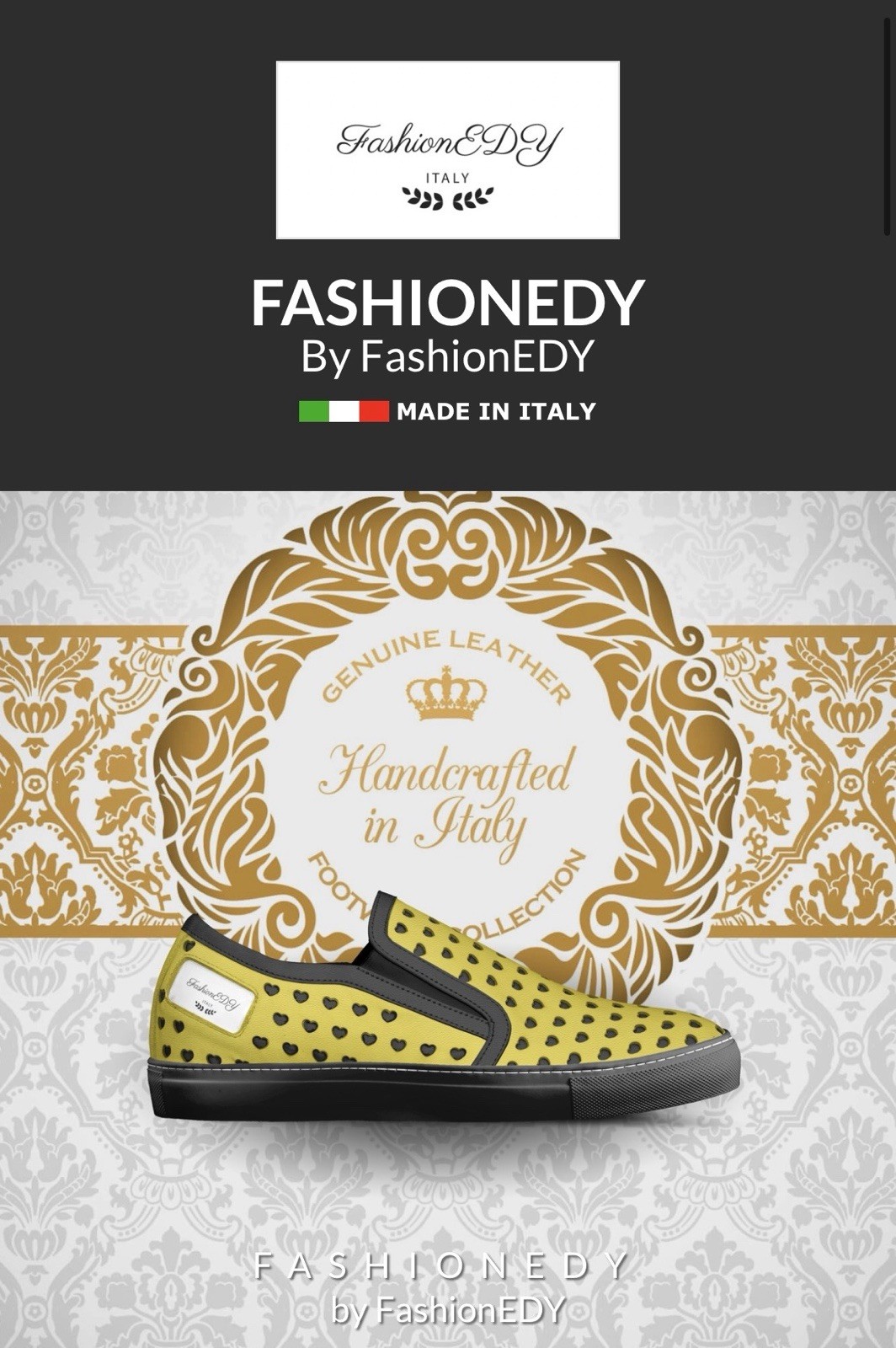 Italian genuine leather unisex shoes