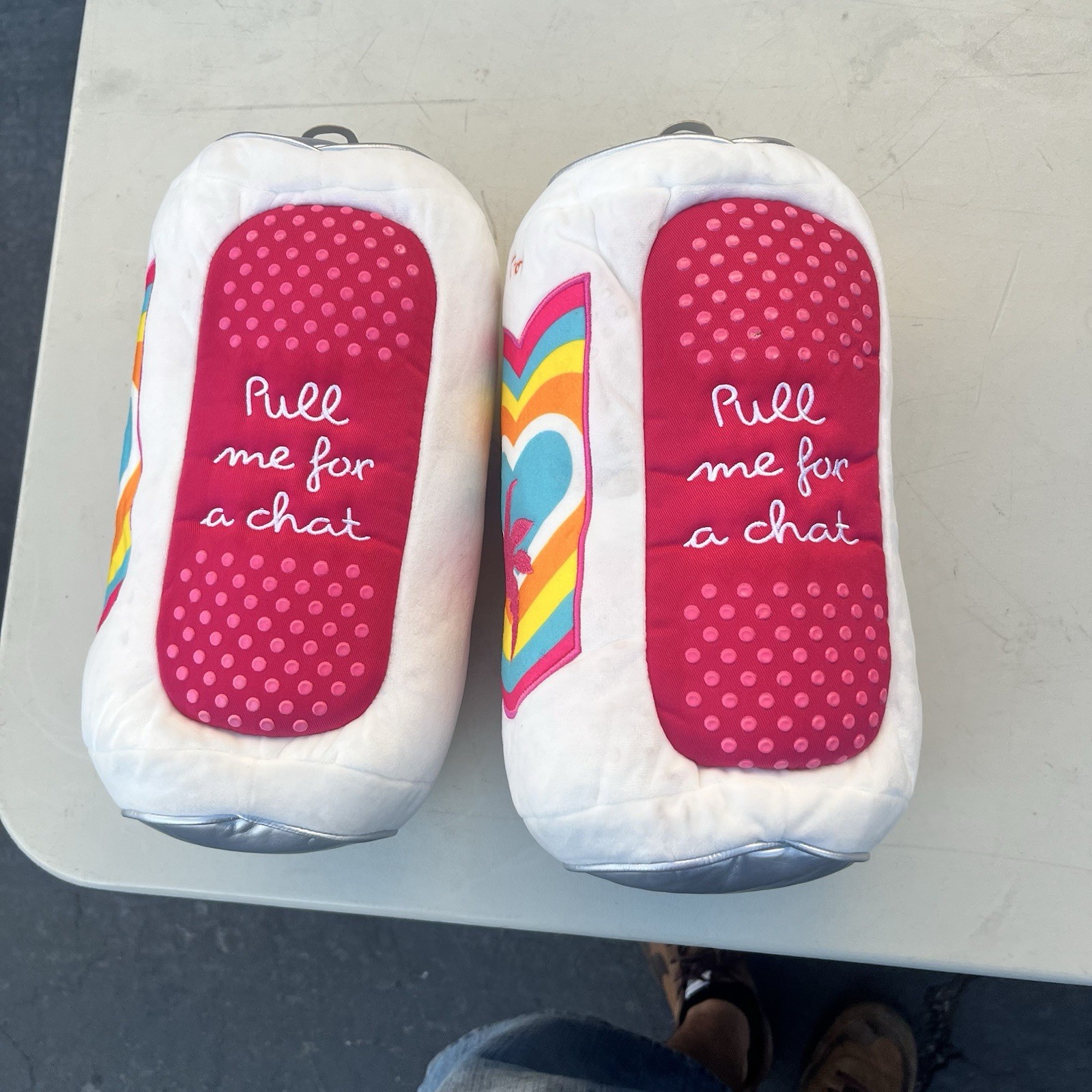 Poppi x Love Island Punch Pop Merch Can Slippers Netflix