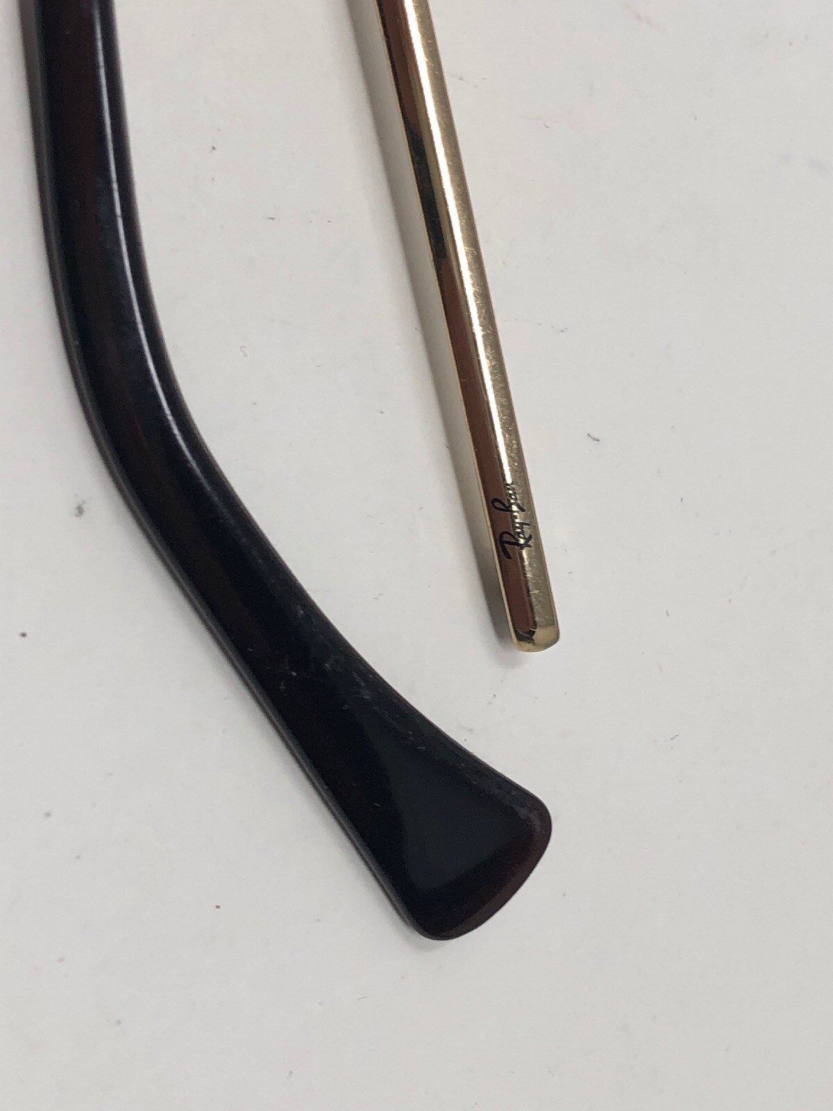 Authentic Temple Replacement PARTS Ray Ban RB3449 001/13 Gold QP62