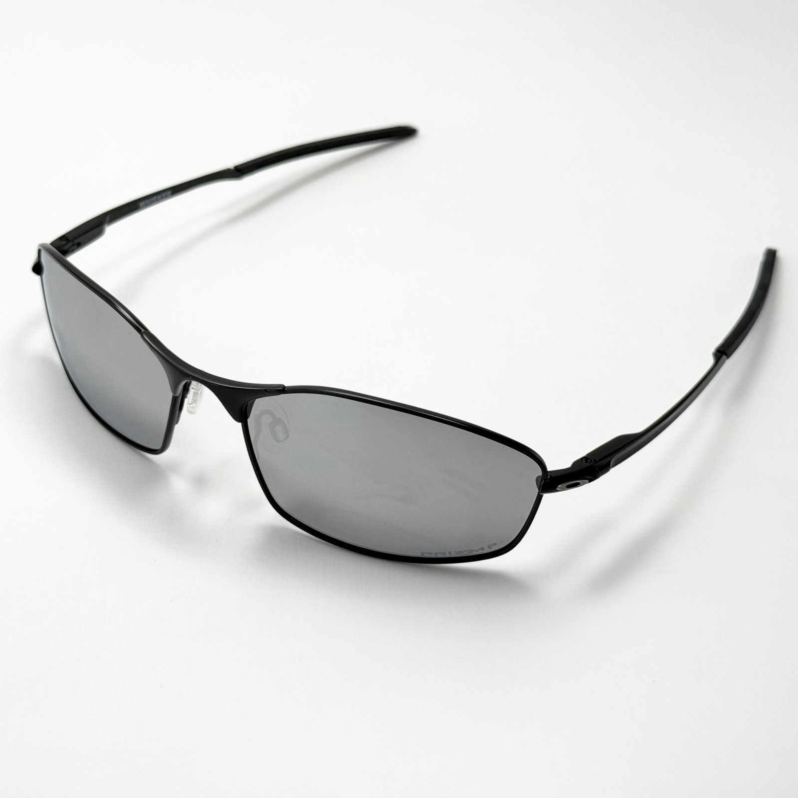 Oakley Whisker OO4141 Sunglasses Satin Black Prizm Black Polarized New