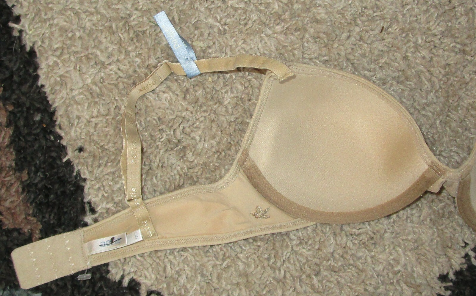 Aerie Paige Push Up Bra Underwire Lightweight Soft Sz 32C Cashew