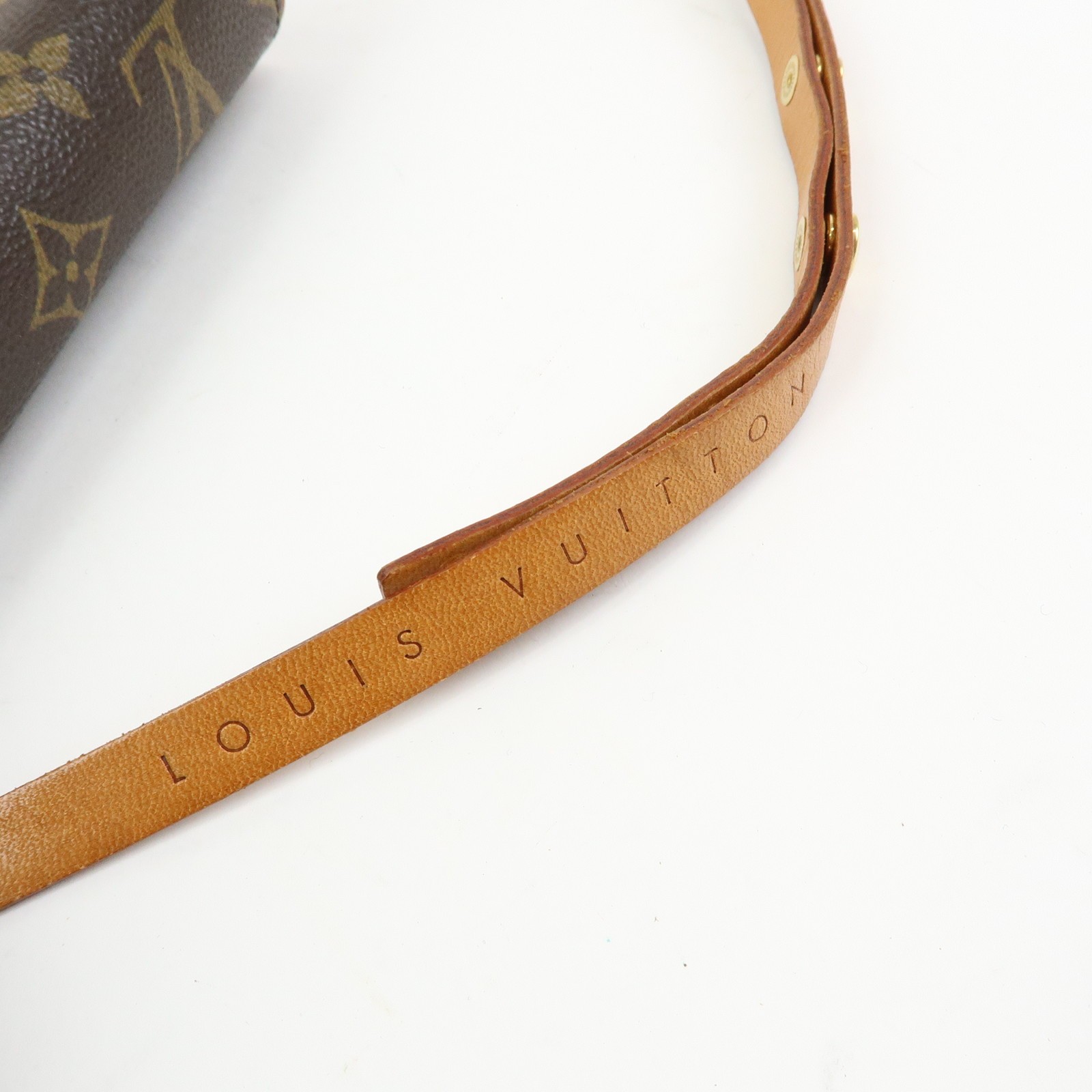 Louis Vuitton Monogram Pochette Florentine XS Waist Bag Belt M51855 Used F/S