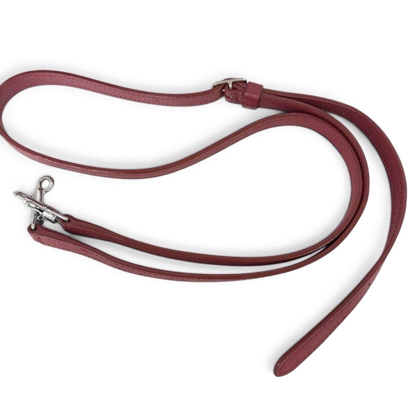 Celine Belt Bag Micro Red Grained Leather Hand Bag 189153 Women