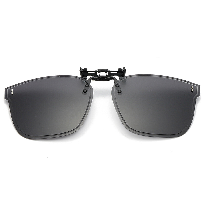 Polarized Clip On Sunglasses Eyewear Flip Up Lenses for Prescription Glasses