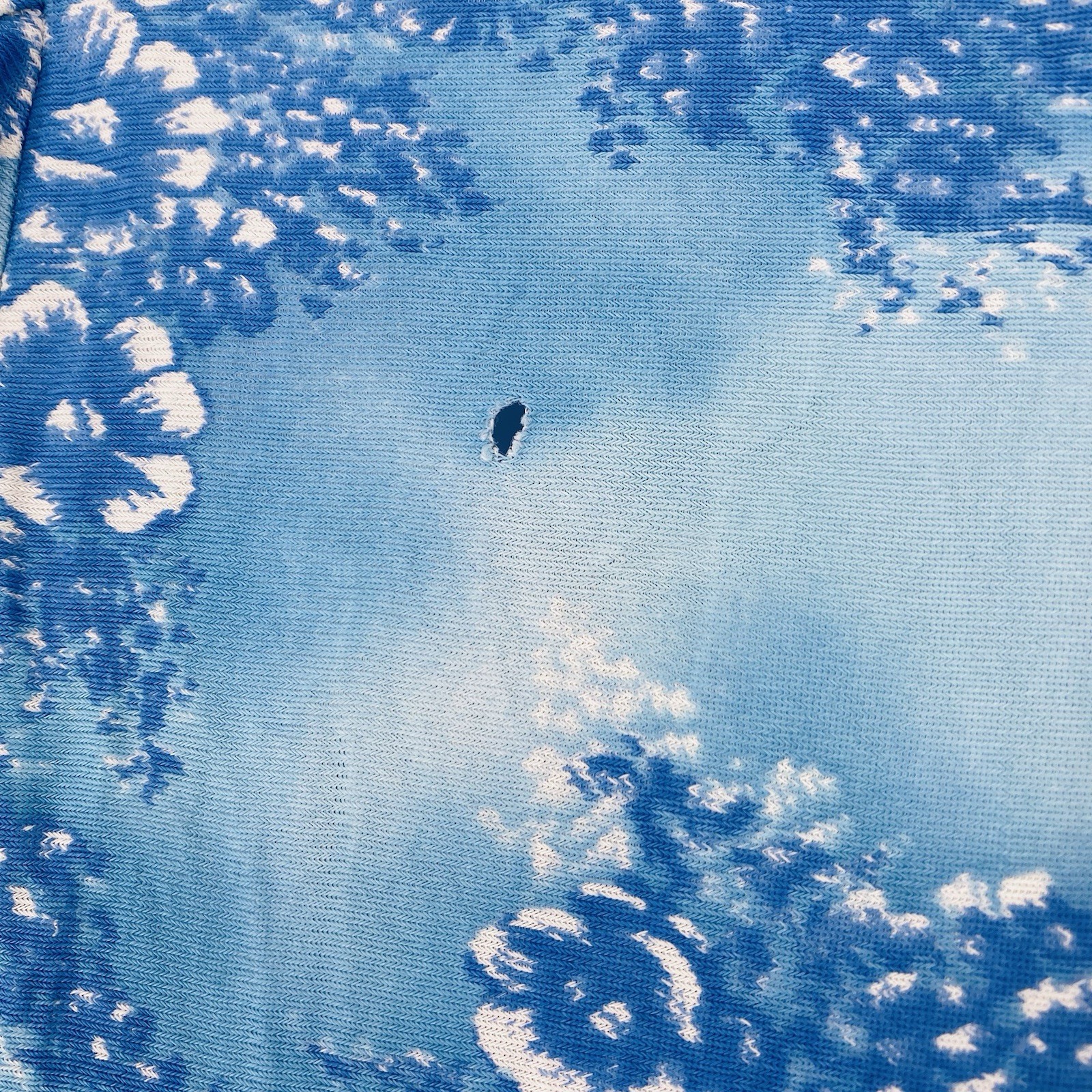 Vintage 70s Blue Floral Maxi Dress Victorian Prairie Edwardian Style Small Beach