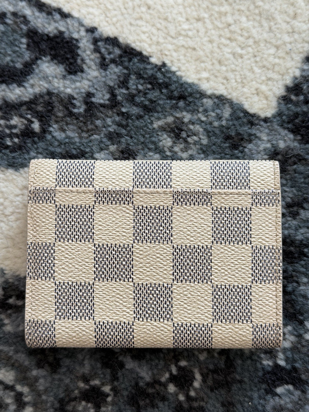 Louis Vuitton Damier Azur Portfolio compact Wallet