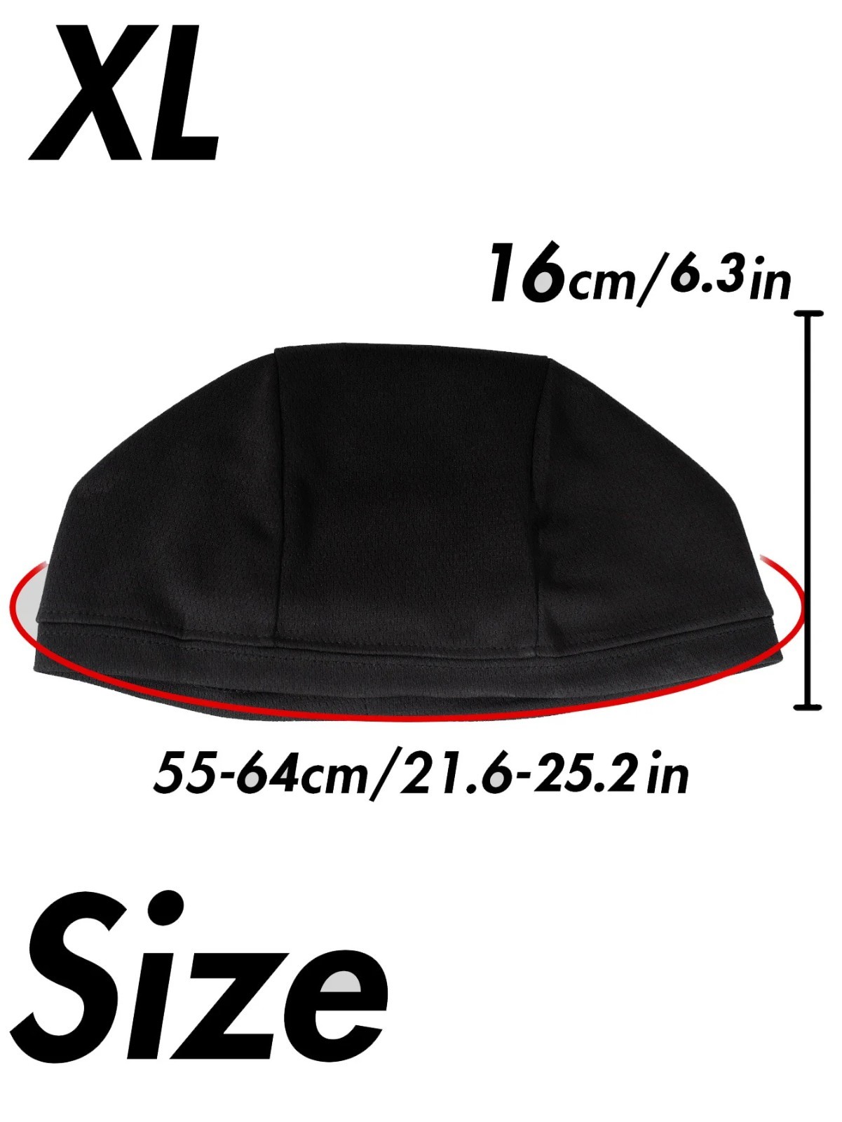 Motorcycle Helmet Liner Skull Cap Doo Rag Durag Biker Head Wrap Sweat Wicking **