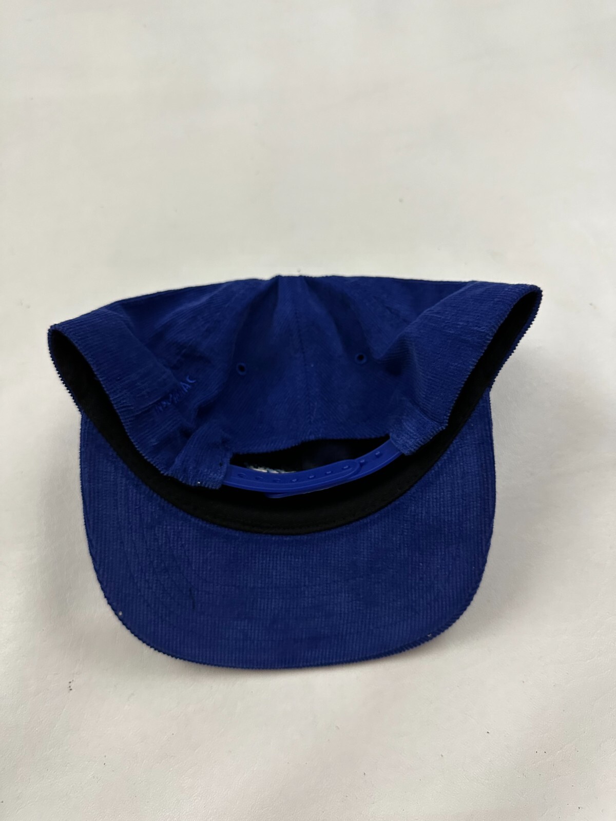 100 Embroidered Graphic Blue Snapback Cap Hat One Size