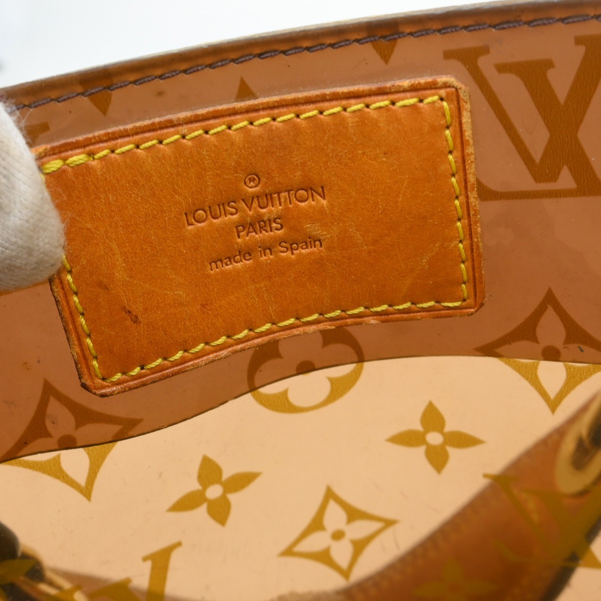 Best05 LOUIS VUITTON Monogram Cabas Ambre PM Tote Bag M92502 LM0054 YQ08730