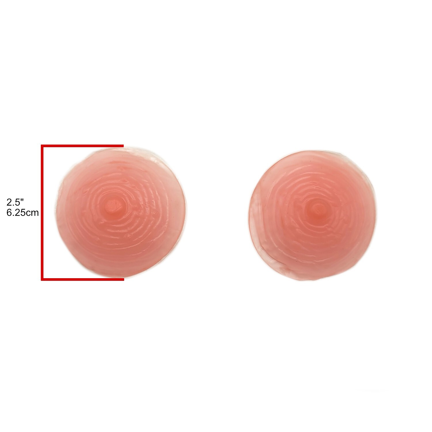 Silicone Attachable Nipples for Breast Forms, Male Chest, Mastectomy