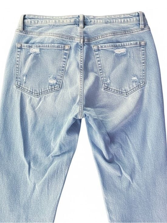 Wild Fable Light Wash Distressed Flare Jeans Size 6 High Rise