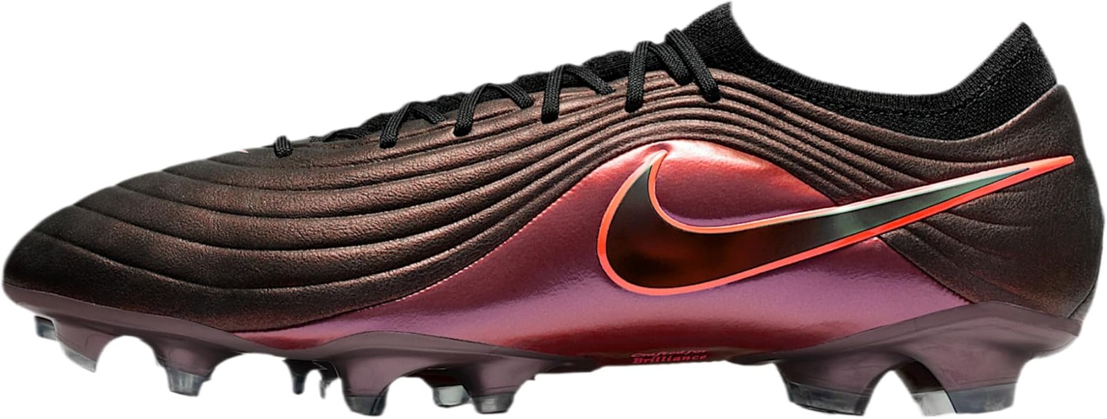Nike Tiempo Maestro Elite LV8 Firm-Ground Low-Top Soccer Cleats (Black/Hyper Cri