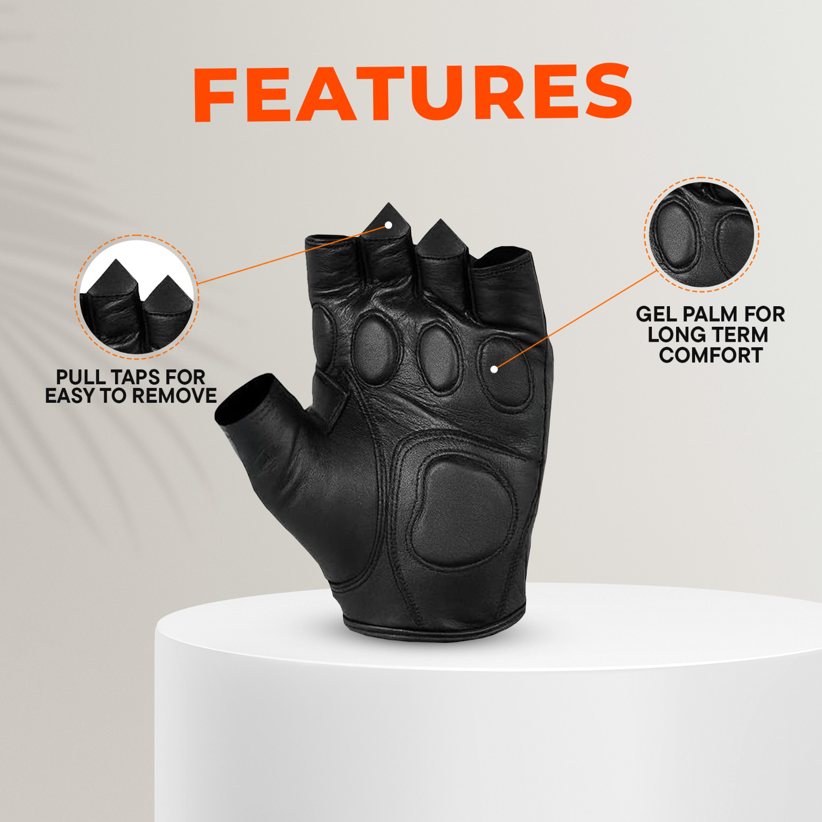Men’s Tactical Fingerless Gloves Military Shooting Hard Knuckle Airsoft Gloves