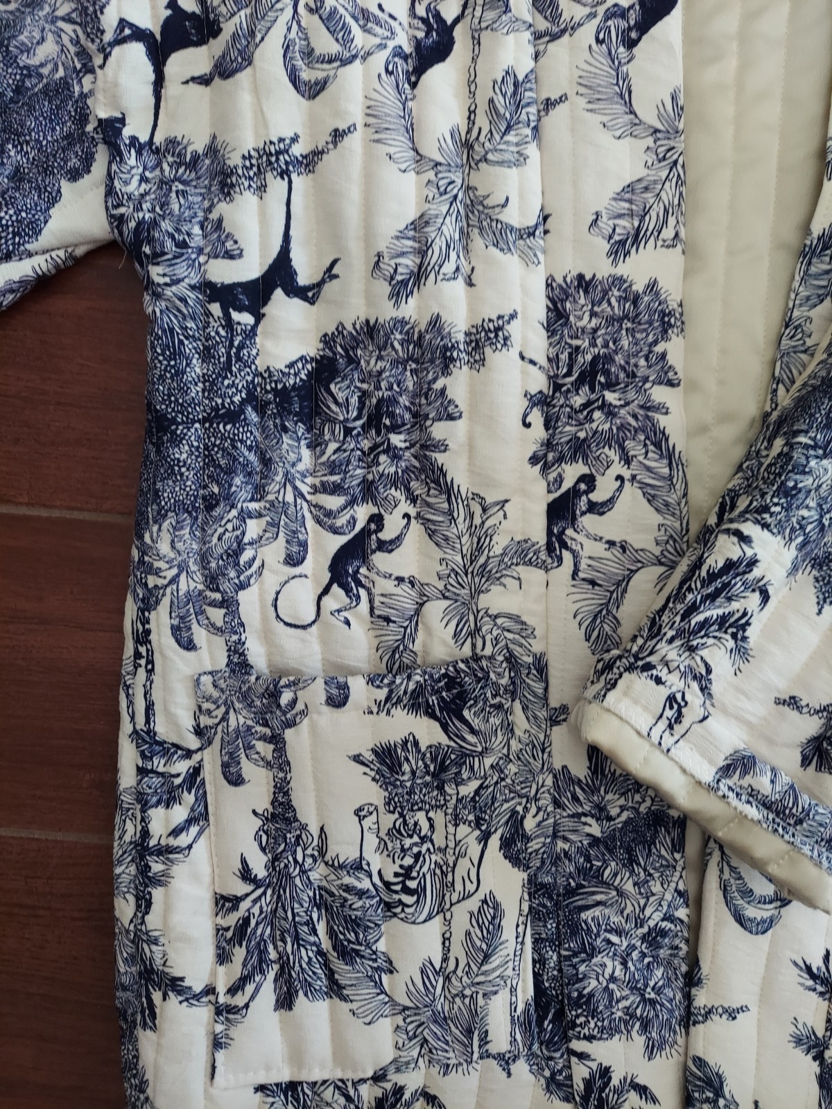 new quilted jacket Japanese design made in italy S
