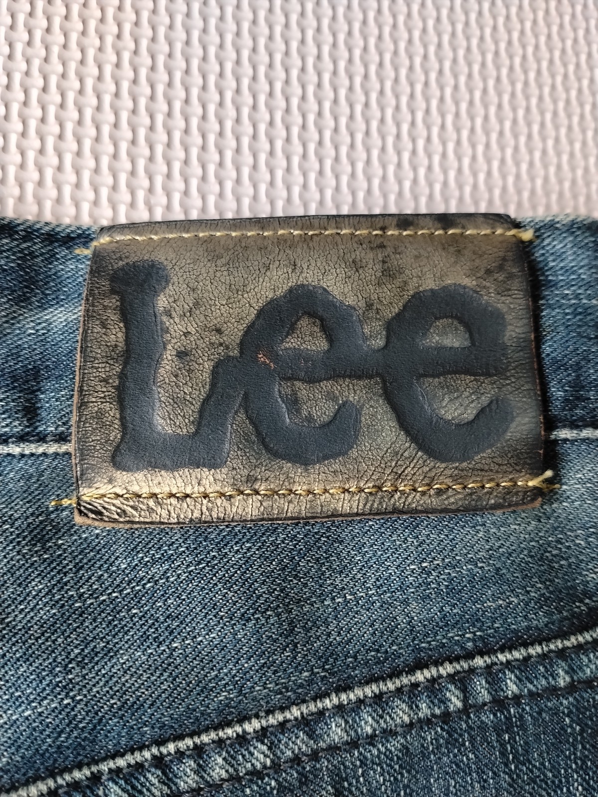 Lee Riders Gold Label LM2205 Bootcut Flare Denim Jeans Distressed Made In Japan