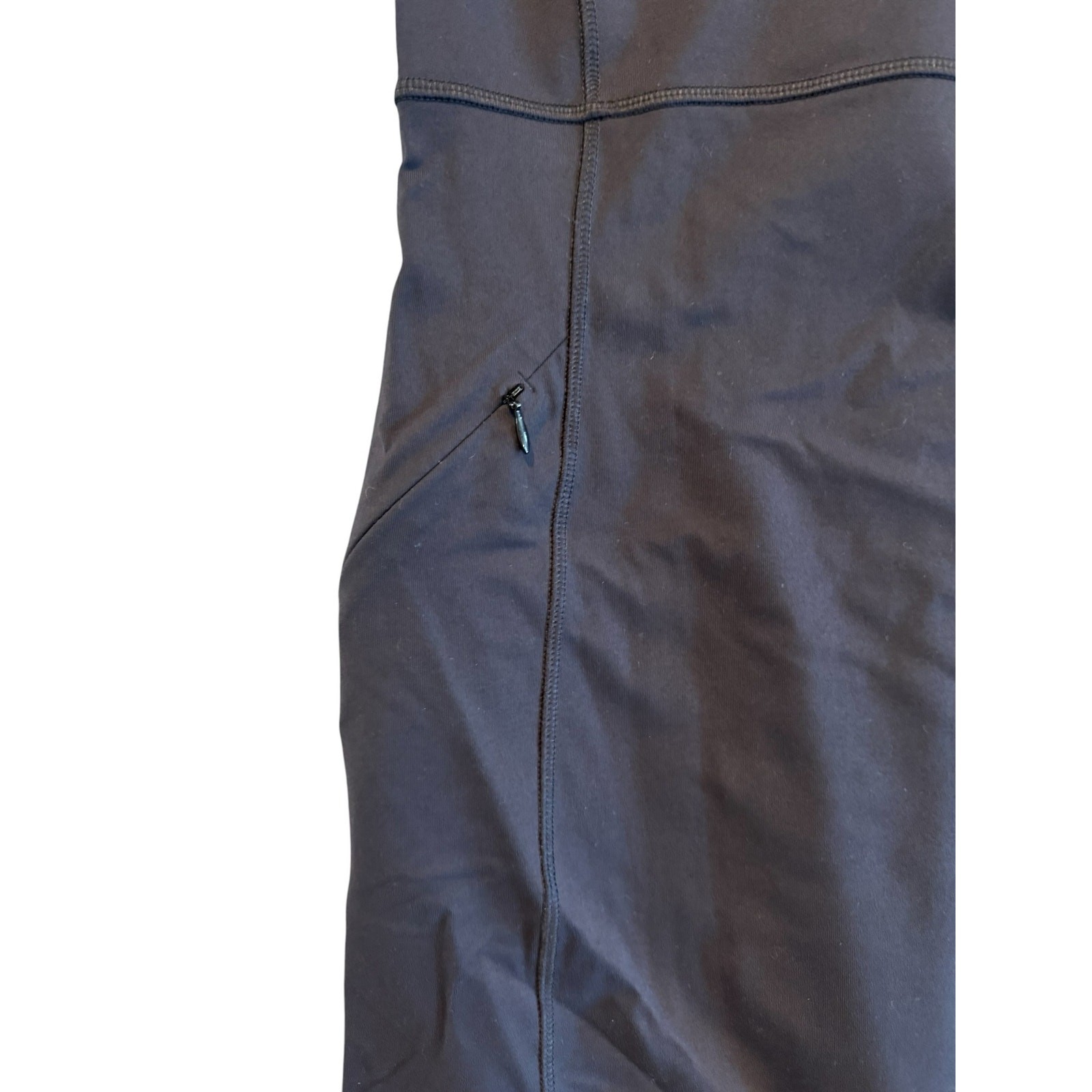 Duluth Trading Women’s Black Sleeveless Performance Dress Small Zip Pocket