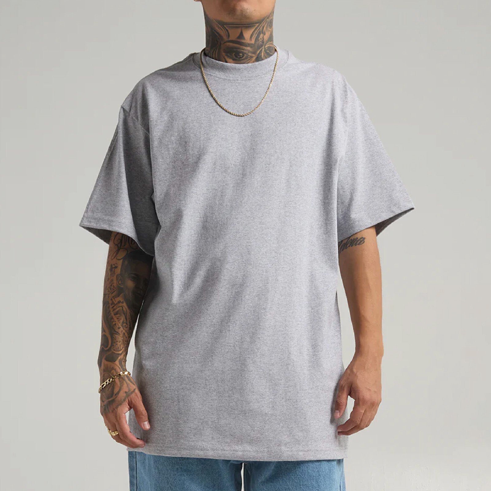 SHAKAWEAR MENS MAX HEAVYWEIGHT SHORT SLEEVE T SHIRTS SHAKA WEAR COTTON TEE SHIRT