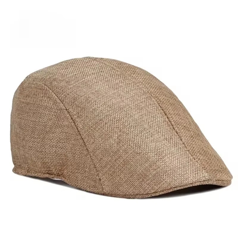 Duck Mesh Summer Gatsby Cap Mens Ivy Hat Golf Driving Sun Flat Cabbie Newsboy