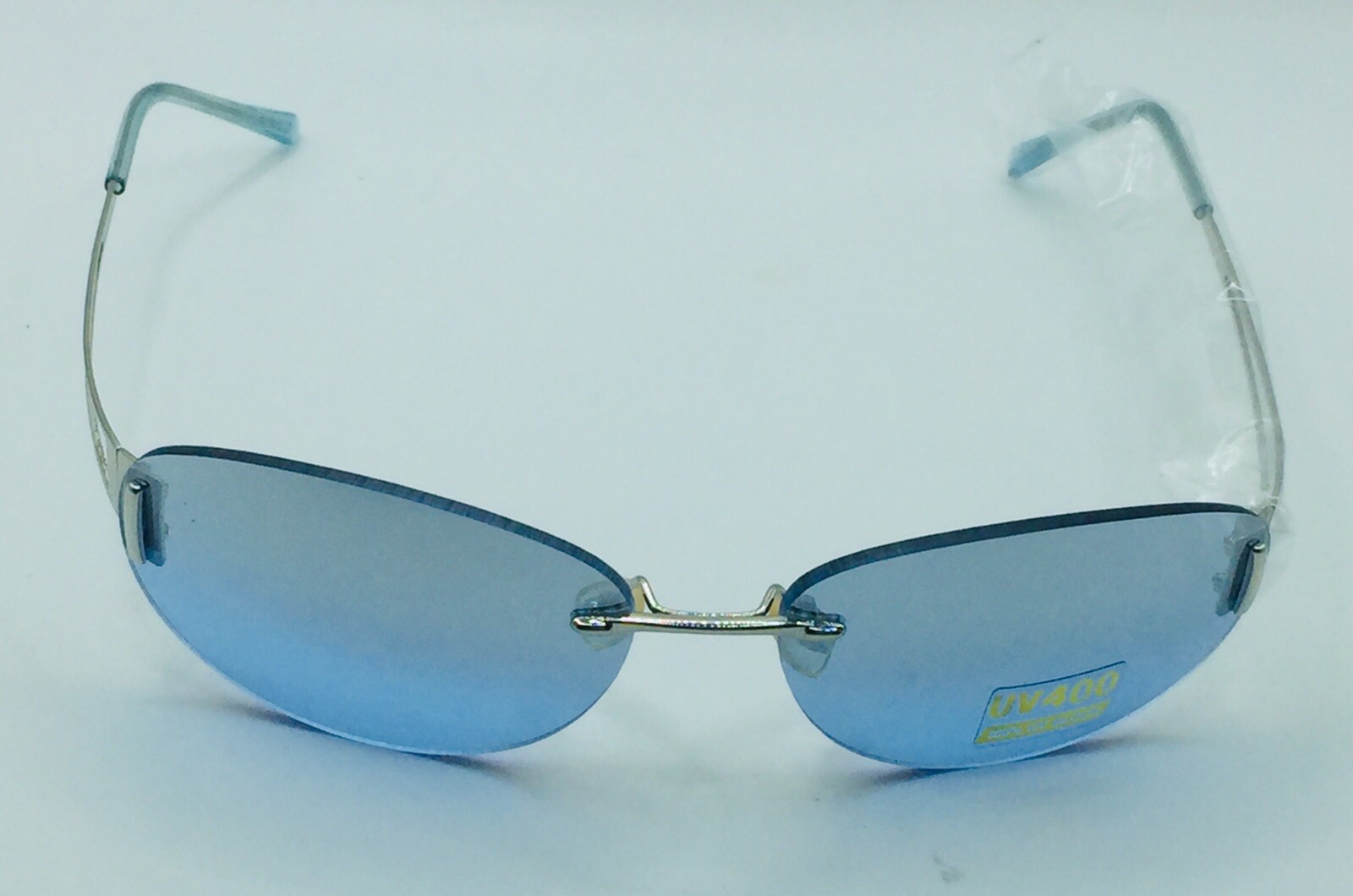 One SUNGLASSES UV400 100%UV Block Silver Metal Frame+Lens Different Color (M26)