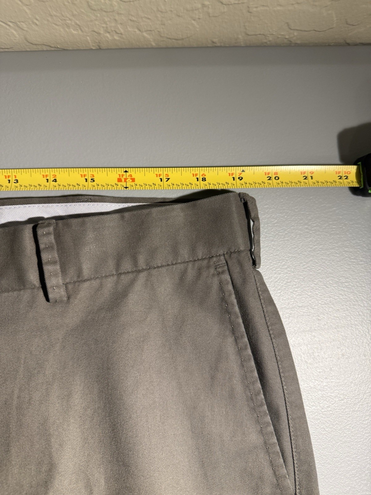 Peter Millar Soft Touch Twill Trouser Mens 38×28 Pants Green Flat Front MF17B48
