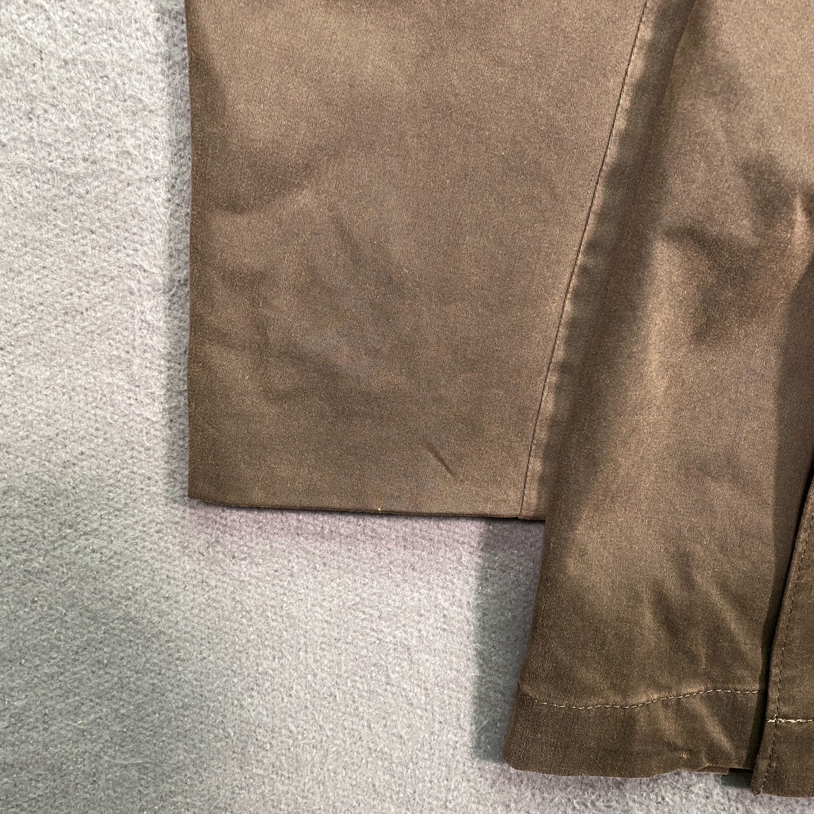 Kroon STING Blazer 42R Brown Cotton Stretch Unstructured Casual 2-Button