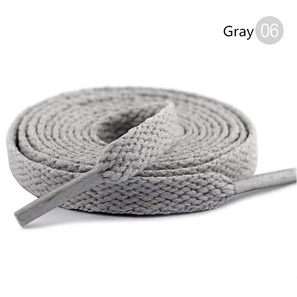 1 Pair Flat Shoelaces Replacement Shoe Laces for Sneakers Casual Sports Shoes