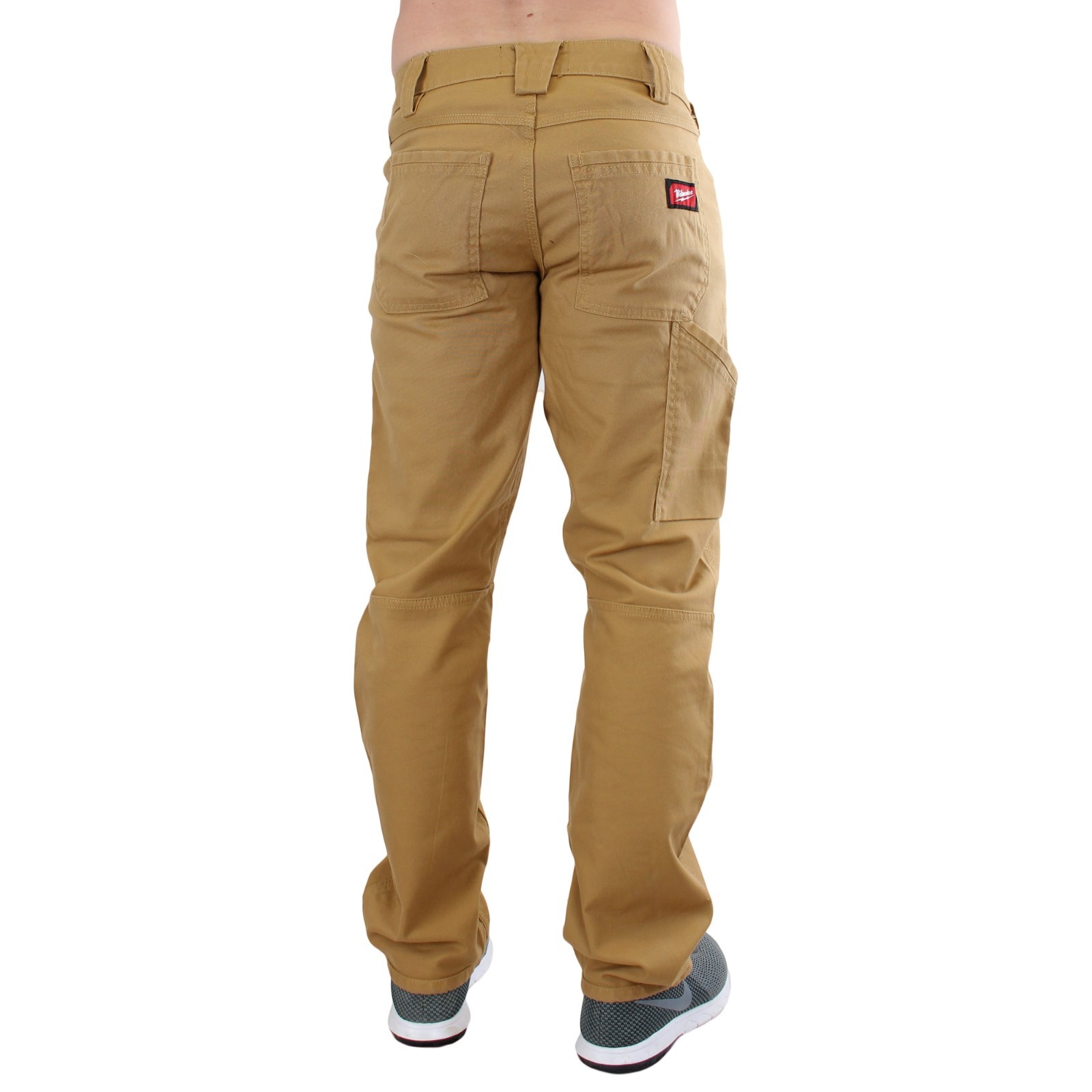 Milwaukee Men’s Flex Work Pants, 6-Pocket, Triple Stitch, Built-in Stretch