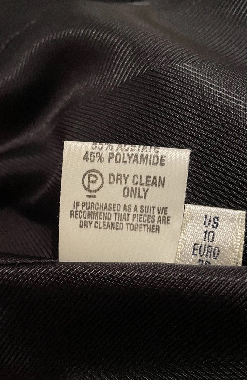 Viyella Fully Lined Black Lightweight Wool & Polyester Jacket – Size 12