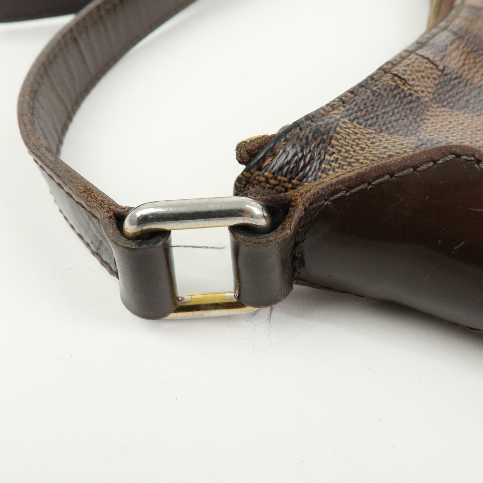 Louis Vuitton Damier Bloomsbury PM Shoulder Bag Brown N42251 Authentic Used F/S