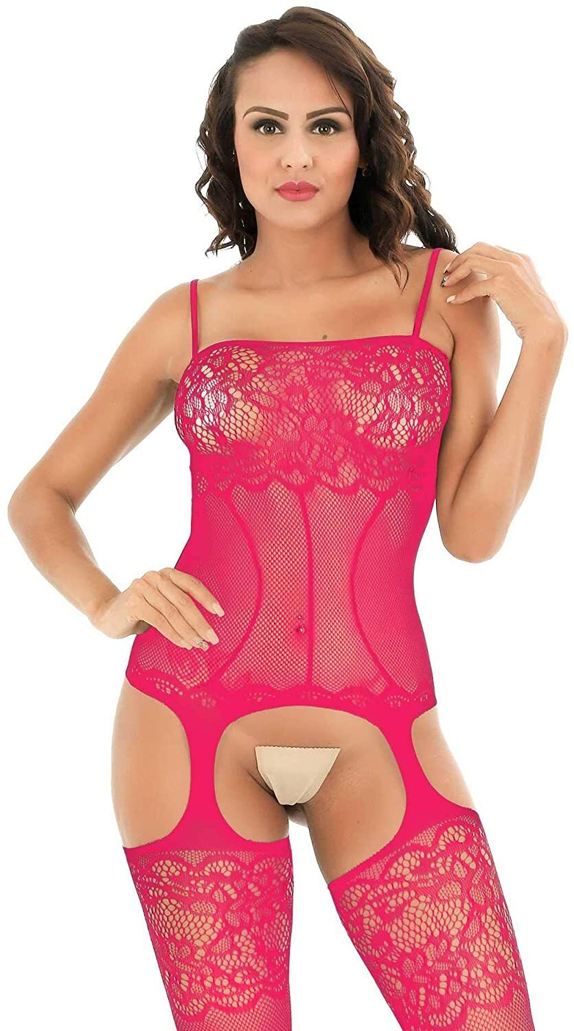 ☆USA☆ Sexy Women Lace Thong G-string Panty Lingerie Underwear Crotchles Fishnet