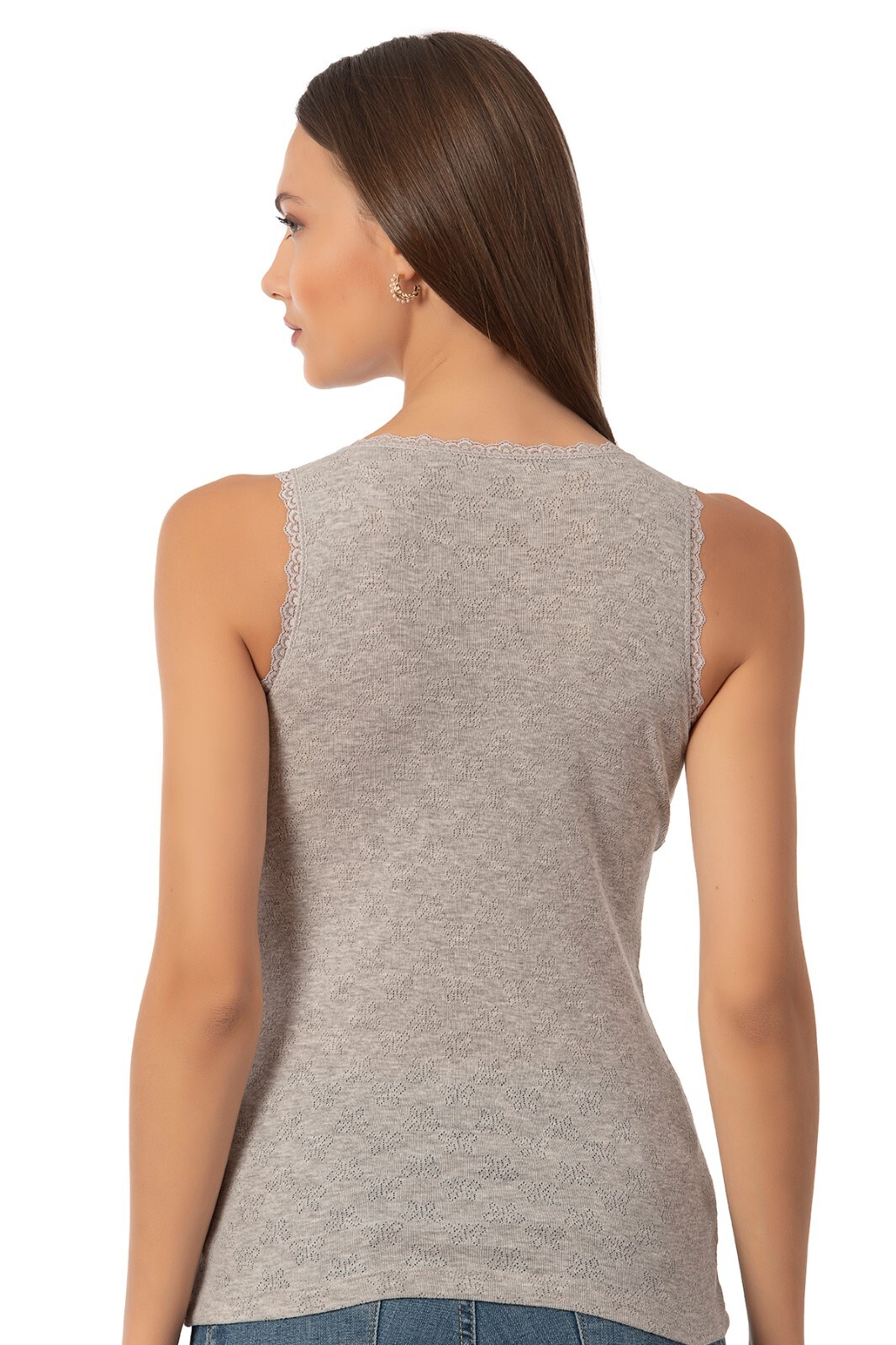 Wome’s Tank Top Camisole with Lovely Lace Trim Style Soft Sexy Sport Yoga