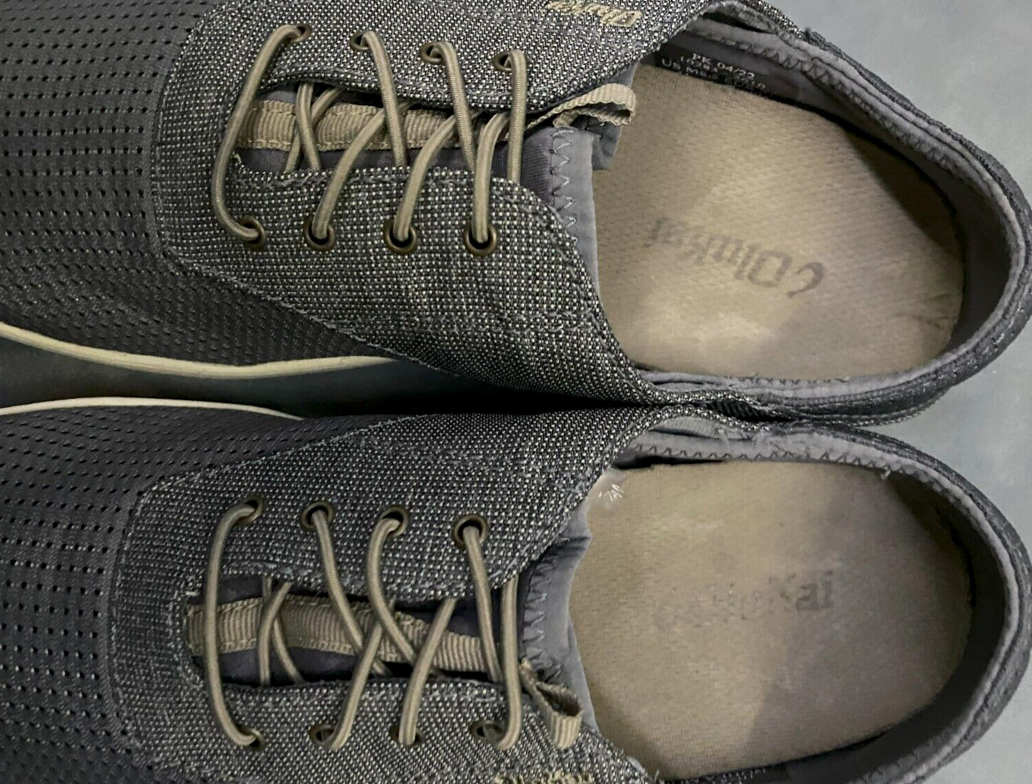 Olukai Nohea Moku $130 Men’s Knit Sneakers Shoes Size 8.5 Gray
