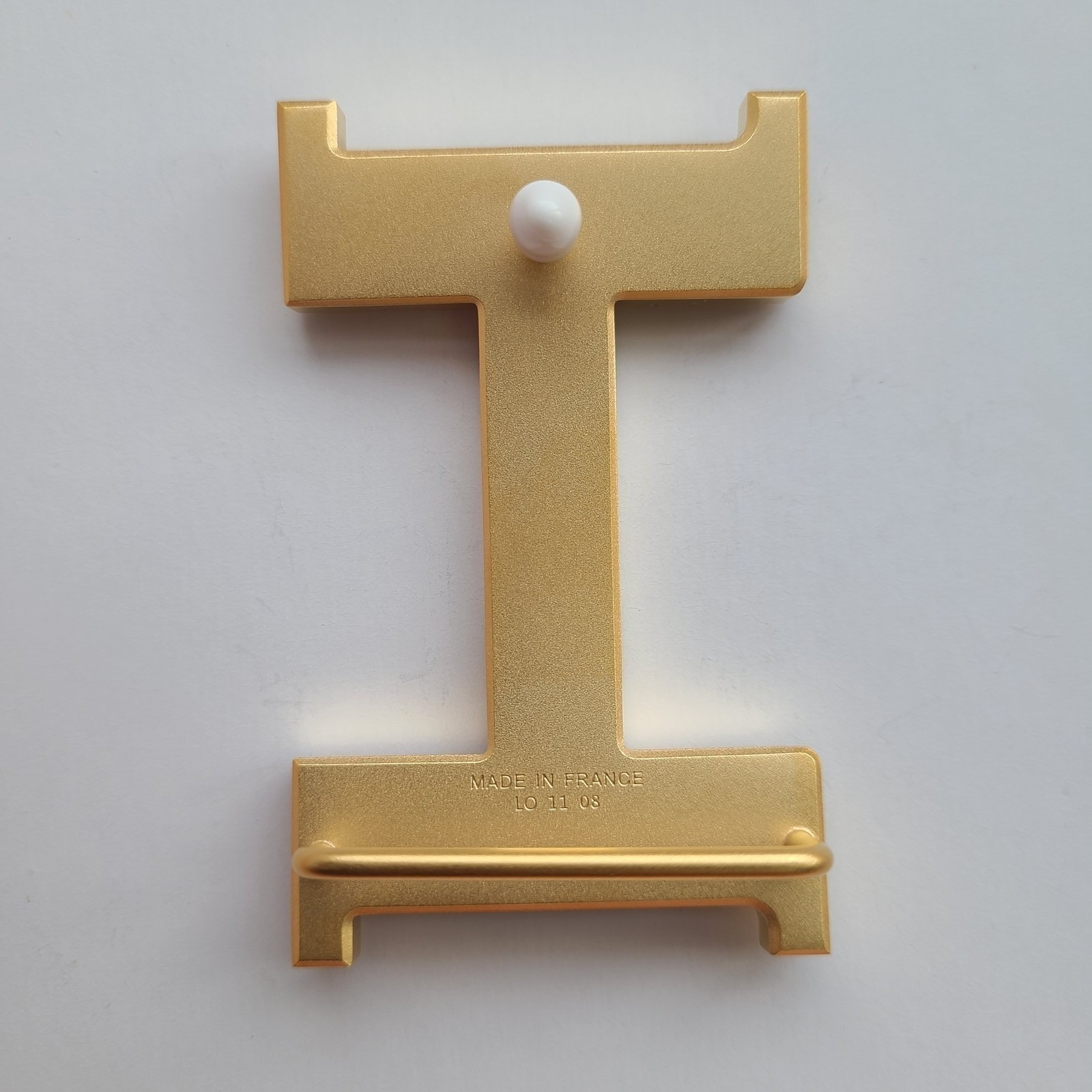 38mm H Gold Brushed Constance Belt Buckle