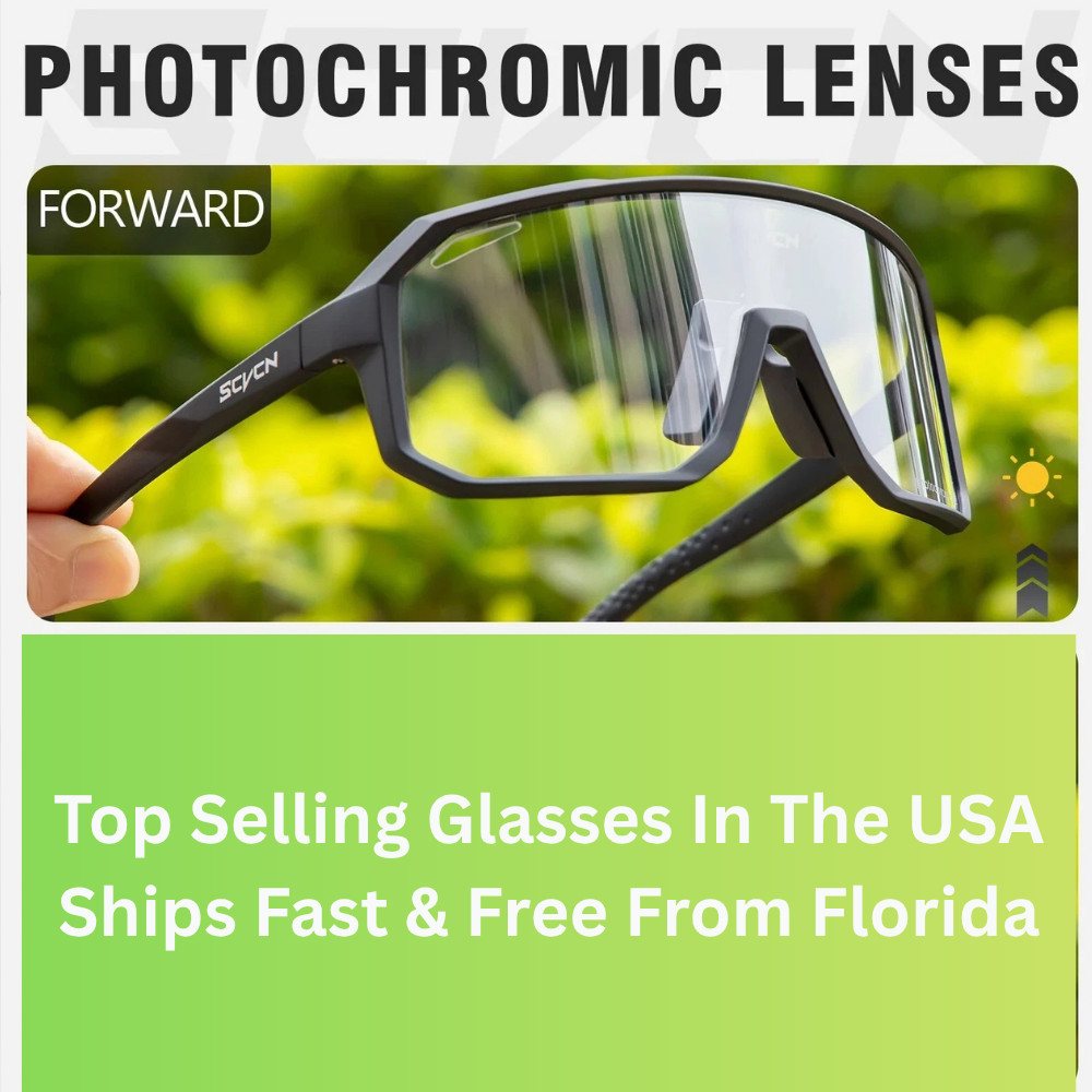 Cycling Sports Sunglasses UV400 MTB Bicycle Riding Outdoor Wrap Glasses Unisex