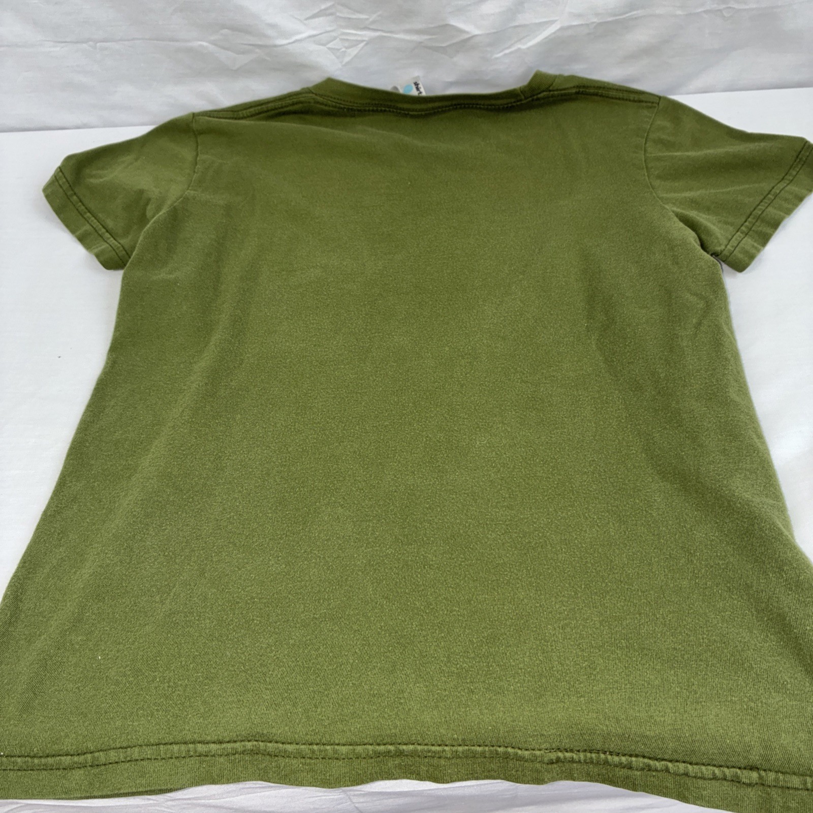 Women’s T Shirt MED – Green – My Name is Rex – PRE-OWNED GOOD