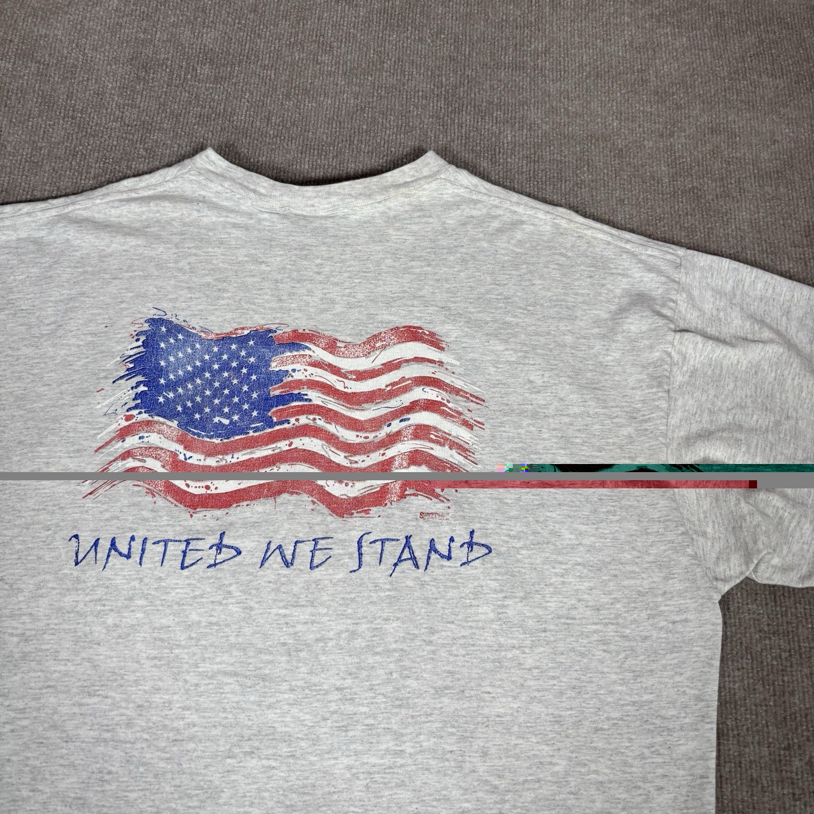 Vintage World Trade Center Disaster Relief T Shirt Mens 2XL Gray 911 Made In USA