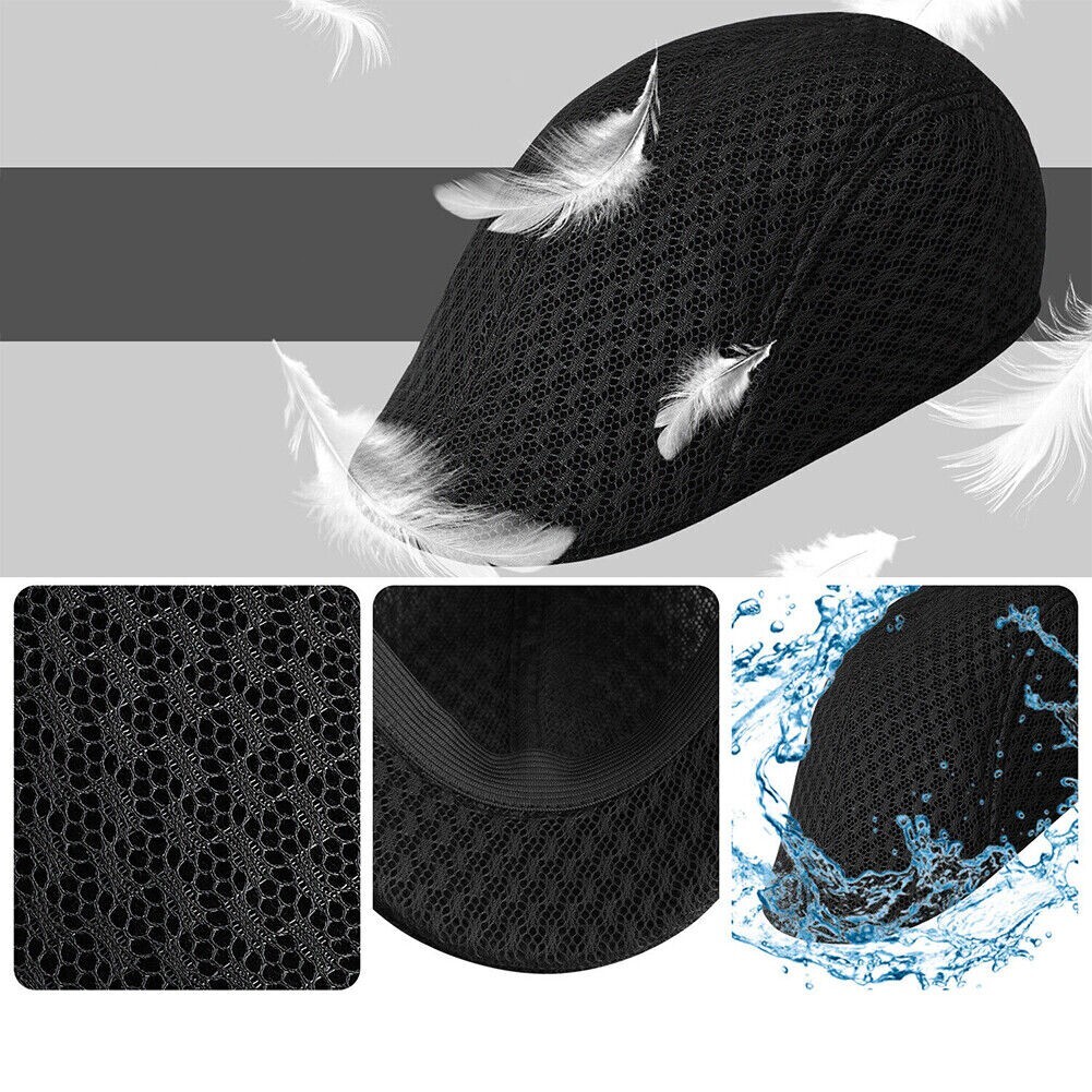 Summer Mesh Plain Newsboy Gatsby Cap Ivy Hat Golf Driver Mens Flat Cabbie Hats