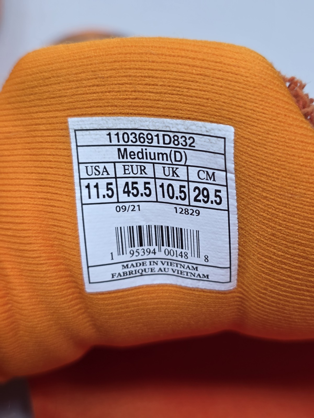 Brooks Ghost 14 Happy Trot Shoes Men’s Size 11.5 Orange Thanksgiving Pre-owned