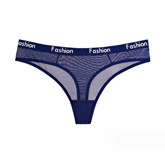 6 Packs Lot Womens Sexy Panties Thong G string High Cut Sheer Ladies Underwear
