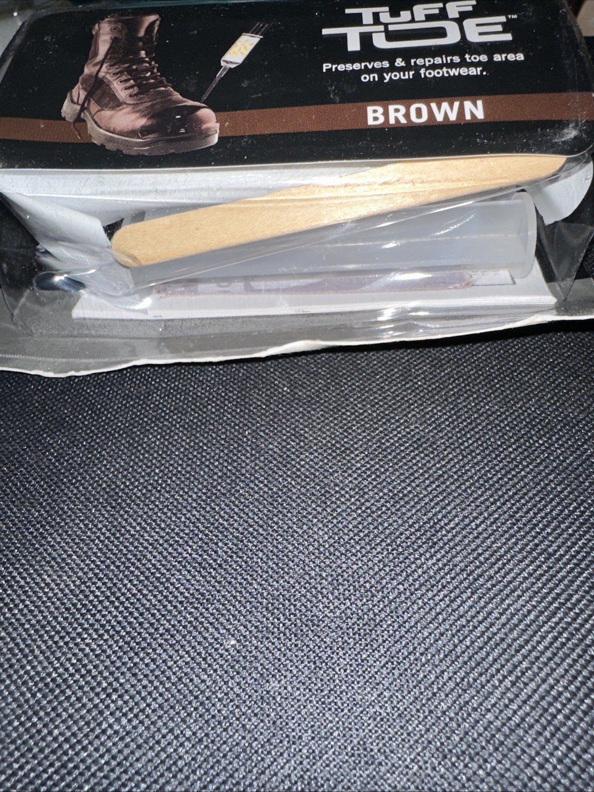 Red Wing Tuff Toe Boot Repair & Protection Kit in Brown, NEW Sealed NOS USA