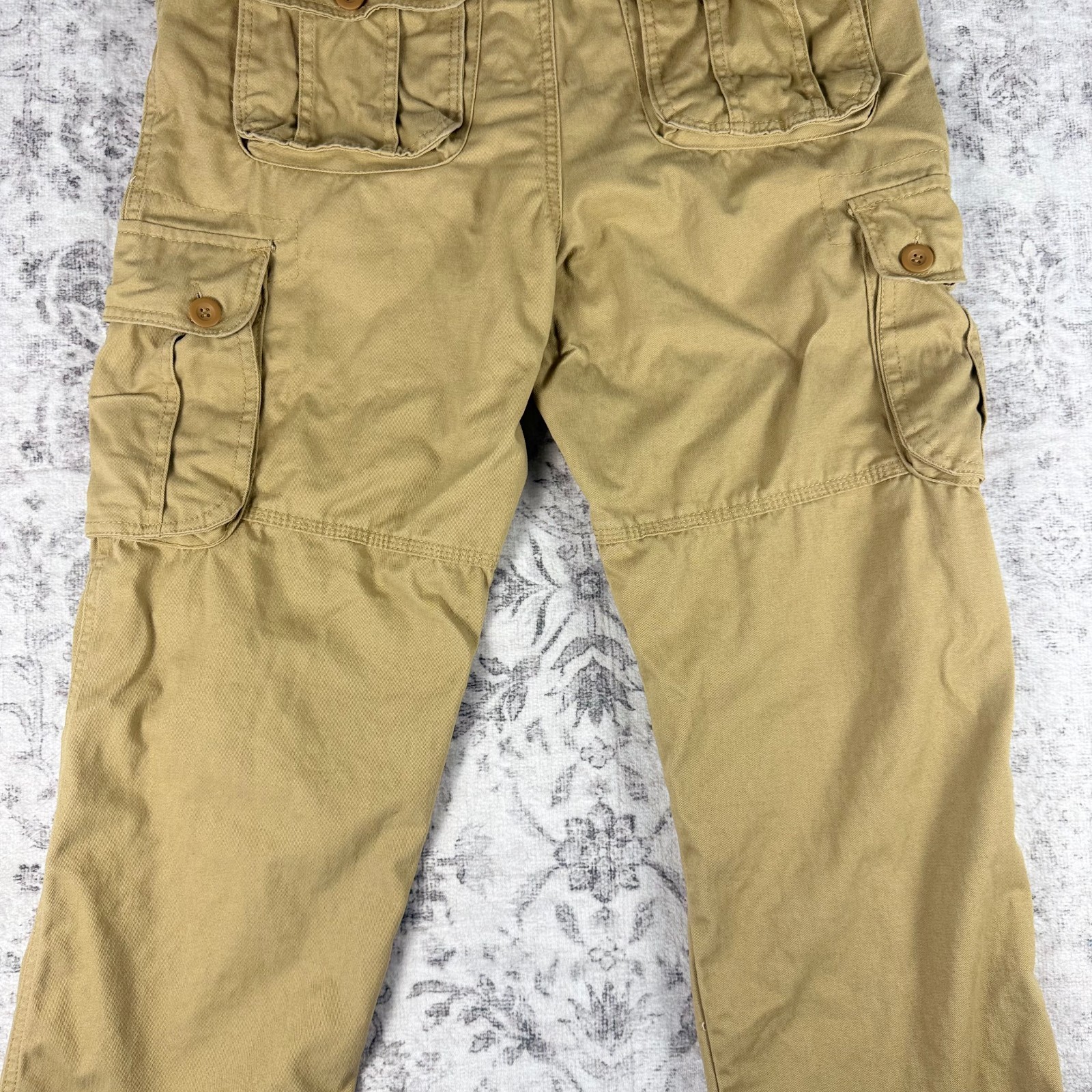 Carhartt WIP Cargo Pants Mens 32 Beige Tan Military Utility Workwear Cotton