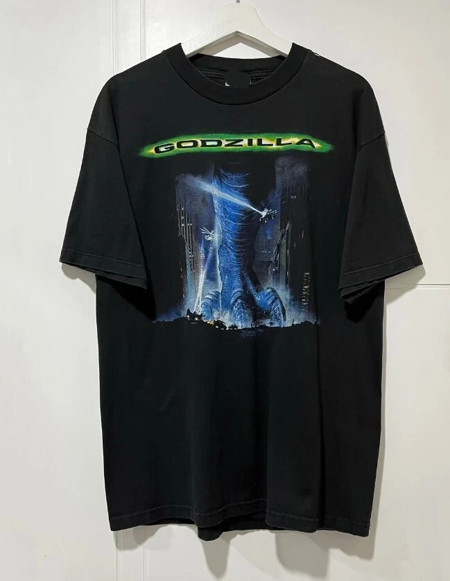 Godzilla 1998 Movie T-Shirt Retro Film Style Tee Unisex Gift S-4XL