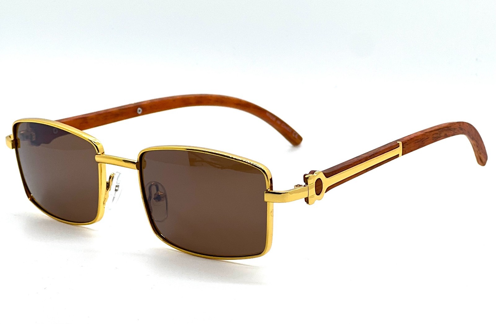 Sunglasses Men Rectangular Classy Fashion Trendy 80’s 90’s Casual Male Lentes