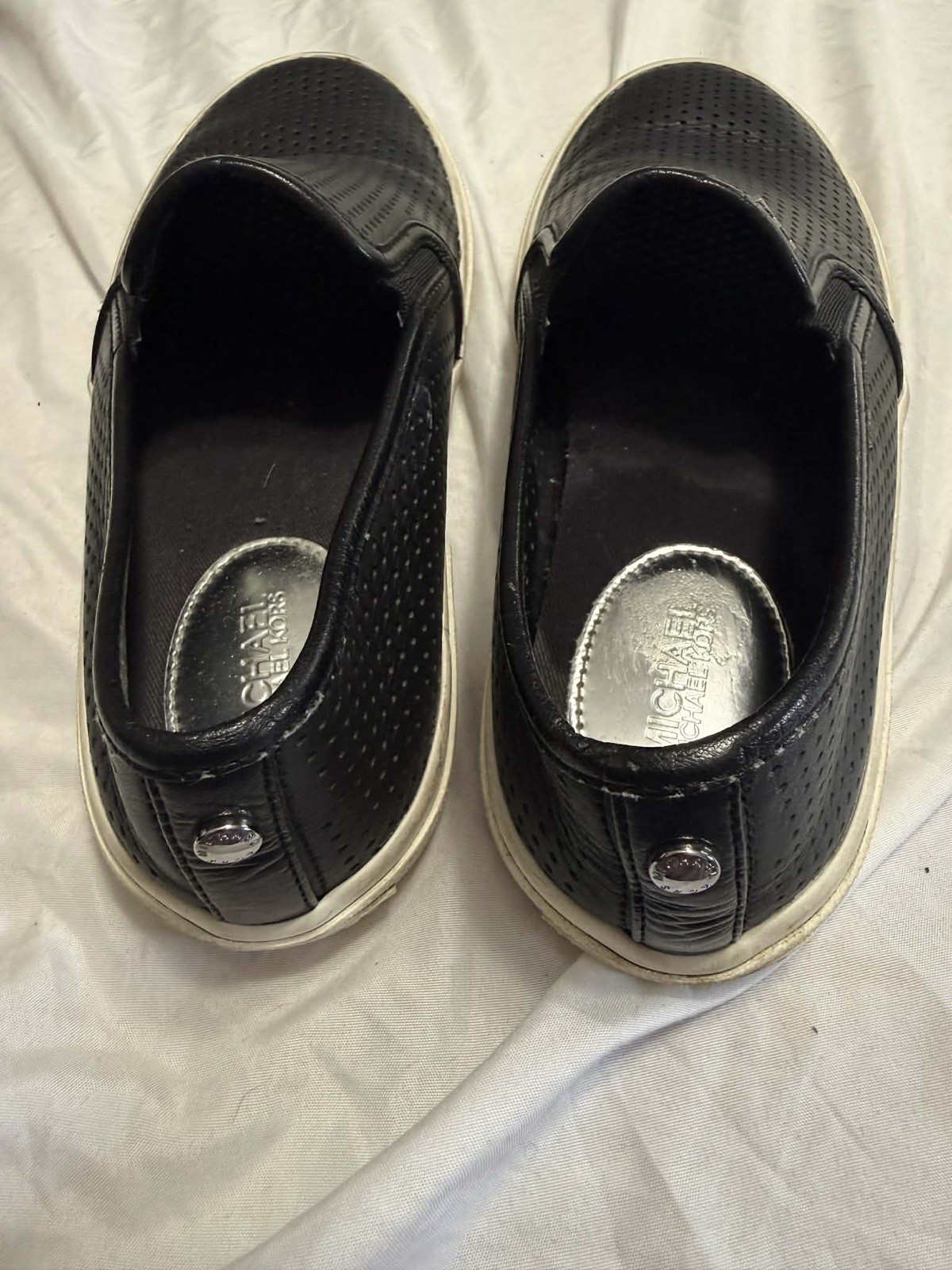 Michael Kors Women’s Black Slip-On Comfort Casual Sneakers US Size 6.5
