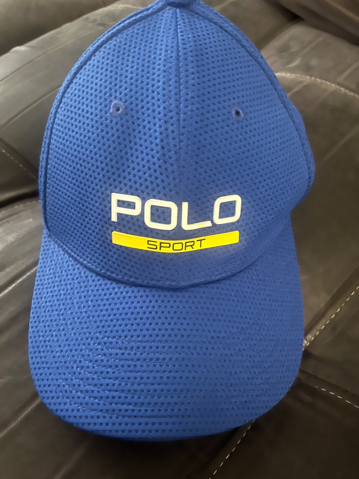 💥Polo RL blue & yellow sport cap rare!! 💥