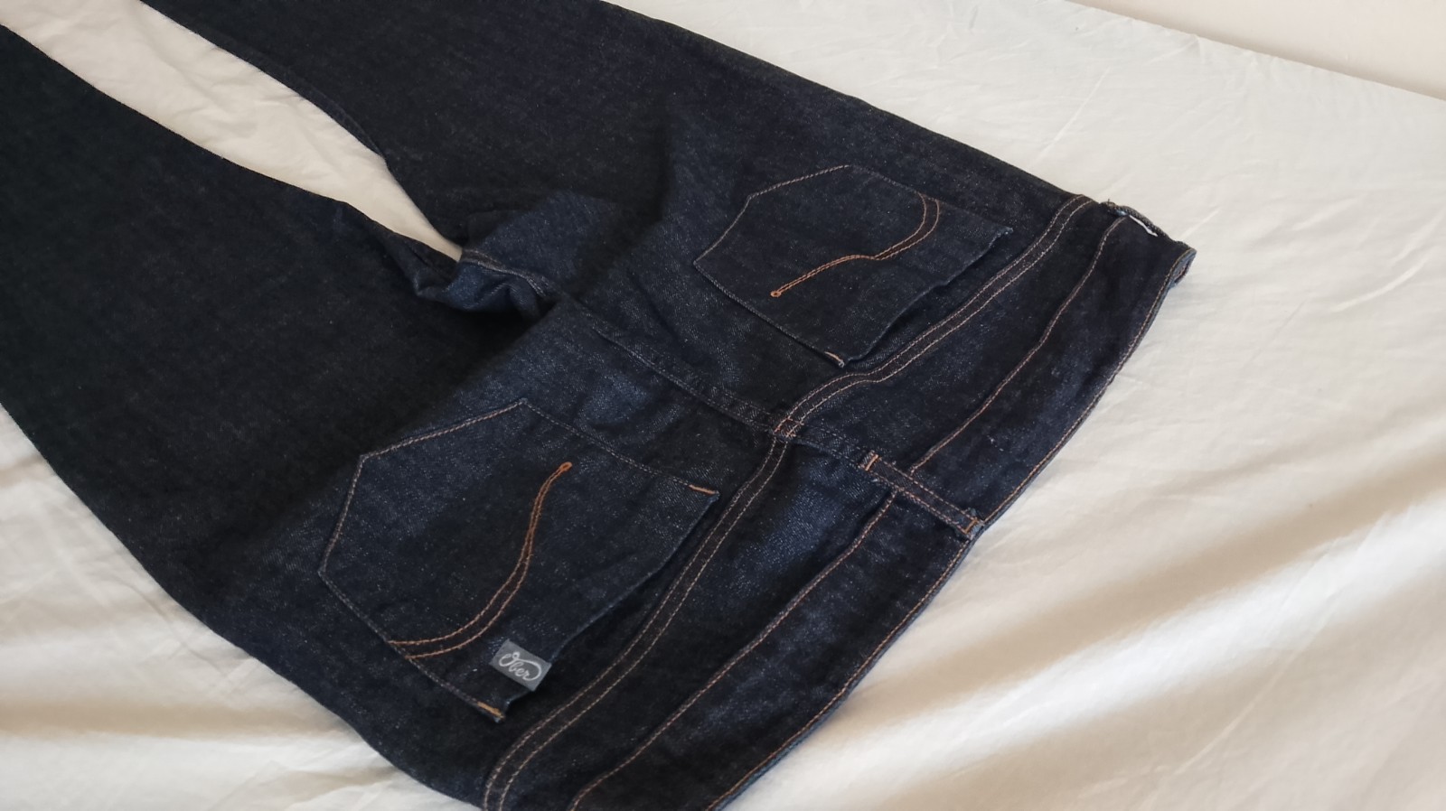 Women Straight Leg Slim Fit Stretch Jeans Size 22