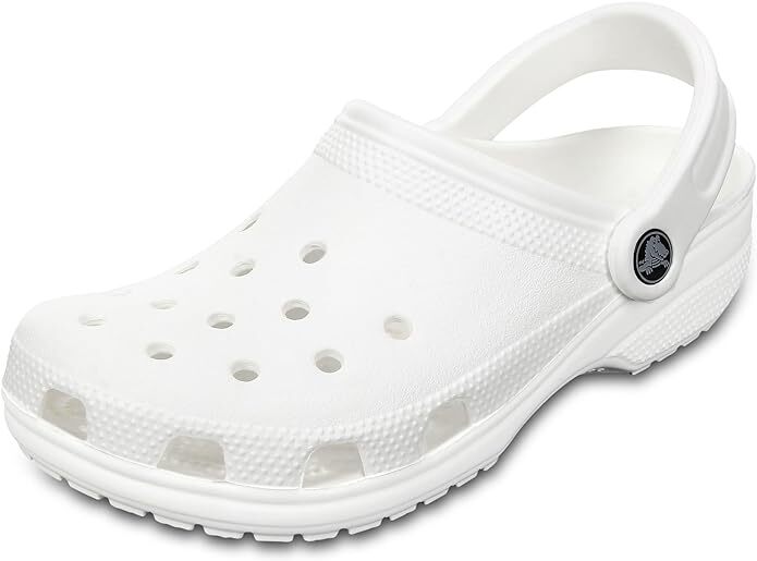 NEW Black/White/Navy Blue/Bone Cozy Crocs Classic Clog-Ultra-Light Slip-On Shoes